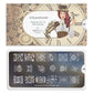 Steampunk 04-Stamping Nail Art Stencil-[stencil]-[manicure]-[image-plate]-MoYou London