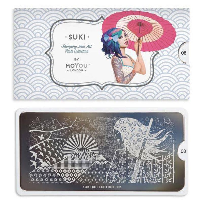 Suki 08-Stamping Nail Art Stencil-[stencil]-[manicure]-[image-plate]-MoYou London