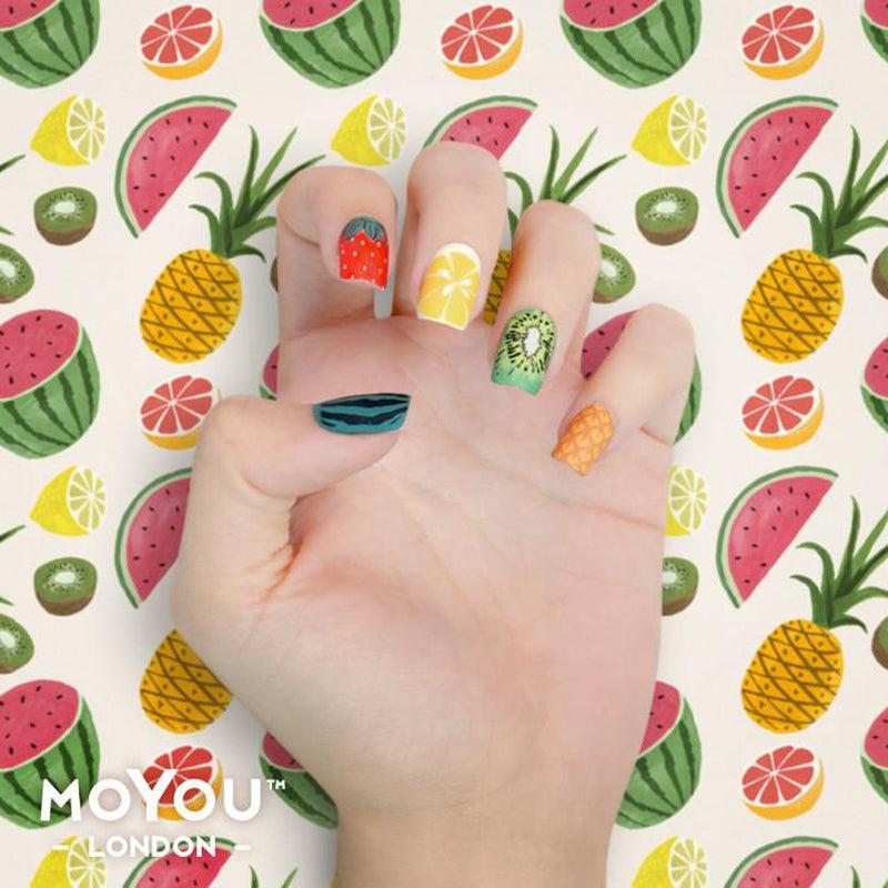 Tropical 01-Stamping Nail Art Stencils-[stencil]-[manicure]-[image-plate]-MoYou London