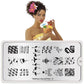 Tropical 15-Stamping Nail Art Stencils-[stencil]-[manicure]-[image-plate]-MoYou London