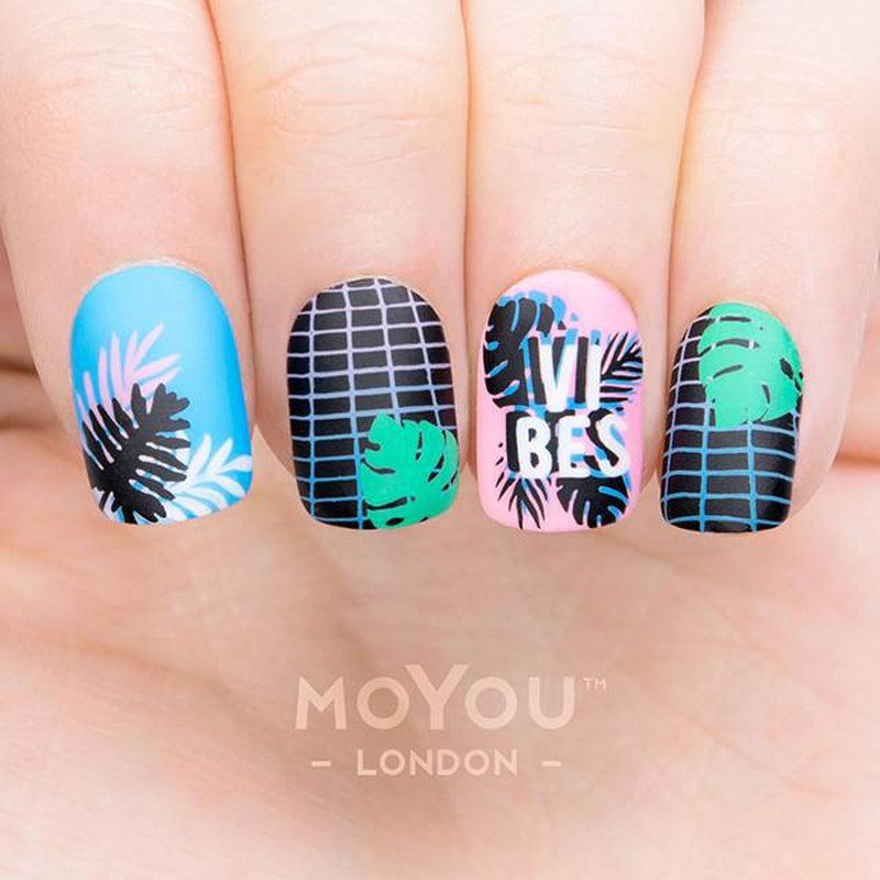 Tropical 30-Stamping Nail Art Stencils-[stencil]-[manicure]-[image-plate]-MoYou London