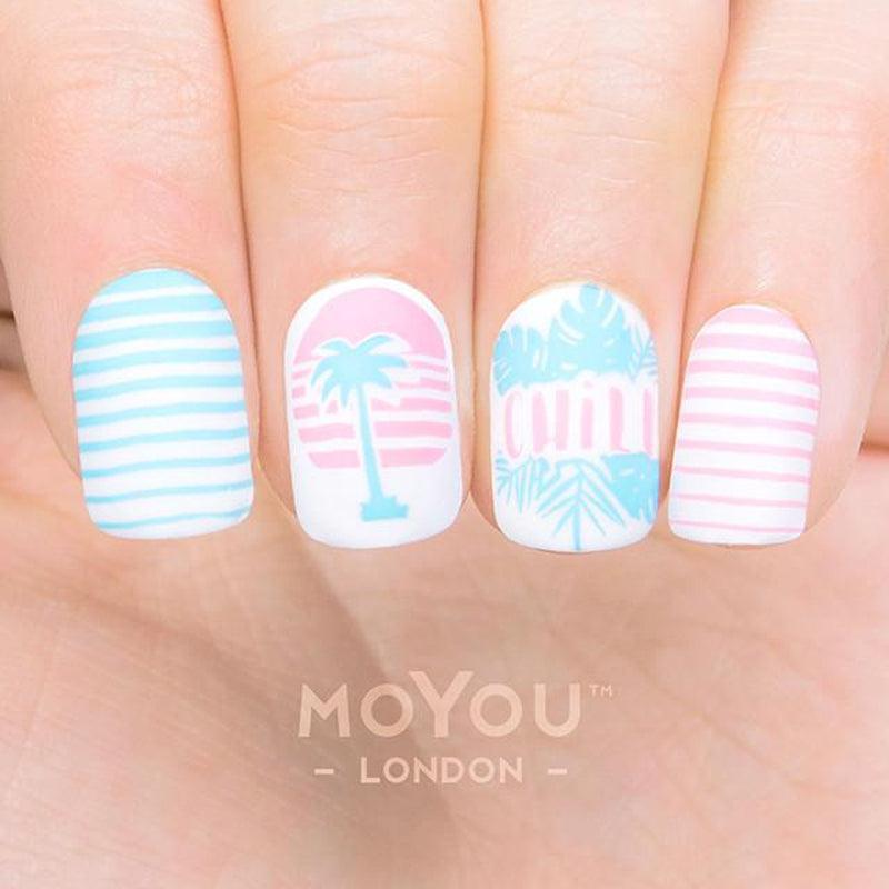 Tropical 31-Stamping Nail Art Stencils-[stencil]-[manicure]-[image-plate]-MoYou London