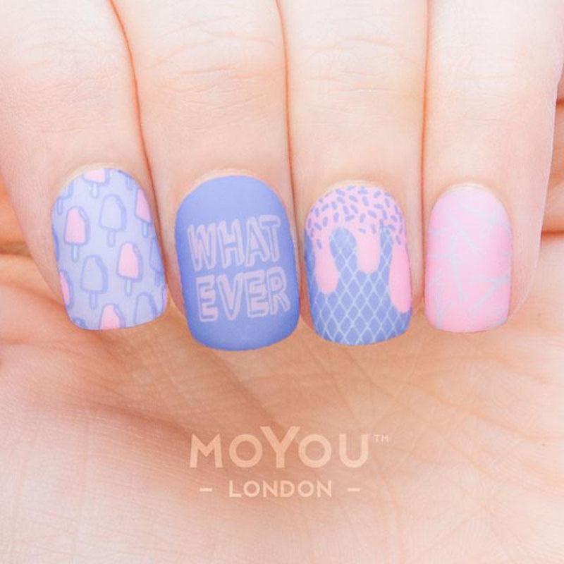 Tumblr Girl 05-Stamping Nail Art Stencils-[stencil]-[manicure]-[image-plate]-MoYou London