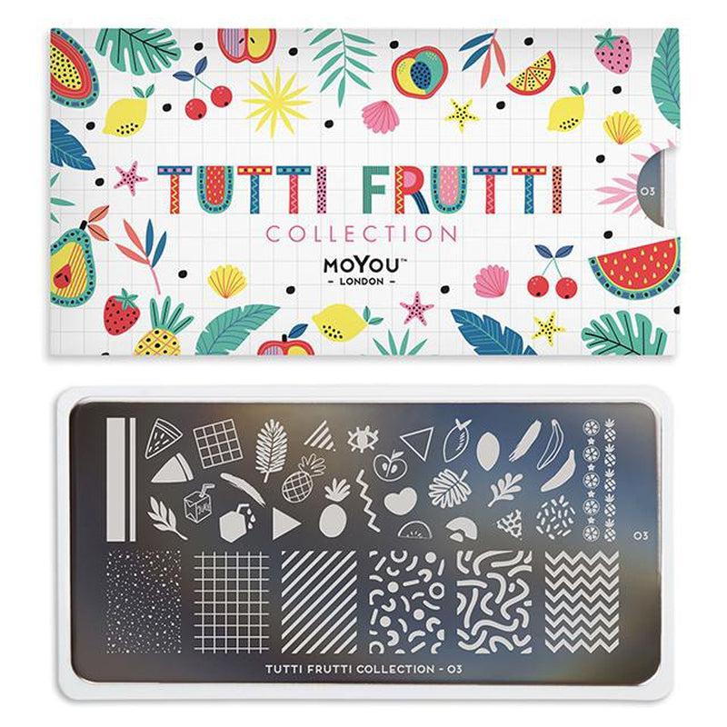 Tutti Frutti 03-Stamping Nail Art Stencils-[stencil]-[manicure]-[image-plate]-MoYou London