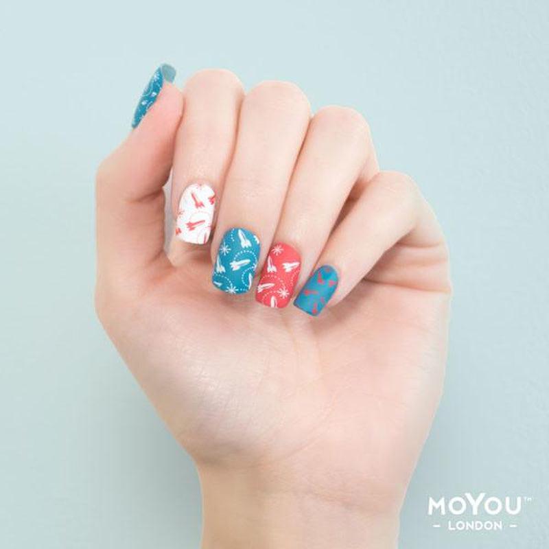 back to the 50s 02-Stamping Nail Art Stencils-[stencil]-[manicure]-[image-plate]-MoYou London